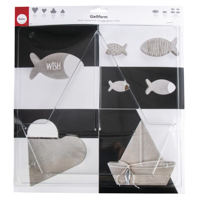 CASTING MOULD BOAT 28X26.5CM DEPTH 4CM - Image 3