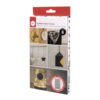SILICONE MOULD DECORATIVE SHAPES 6 SHAPES 14.5X26X1CM - Image 2
