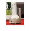 LANTERN GLASS & IRON CANDLE HOLDER ASSORTED 8X11CM