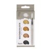 WATERCOLOUR GOLD 5 COLOURS INCLUDING H20 BRUSH 25x45MM - Image 2