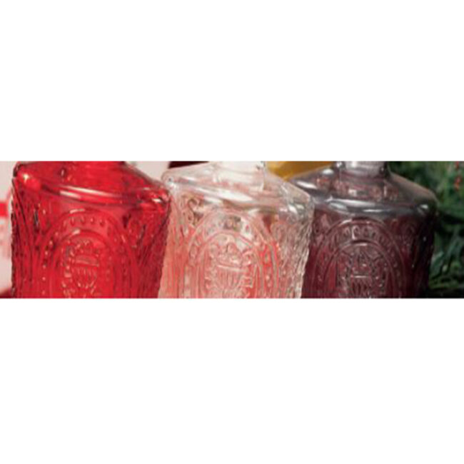 LANTERN GLASS CANDLE HOLDER ASSORTED 18X31CM - Image 3