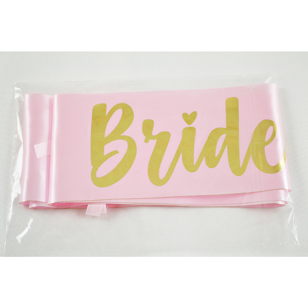 TEAM BRIDE FLAG HENS PARTY STRAWS ROSE GOLD 16PCS - Pergamos