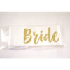 BRIDE TO BE SATIN RIBBON DOUBLE FACE WHITE 1.54X10CM - Image 2