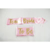 TEAM BRIDE SATIN RIBBON DOUBLE FACE PINK 10X1,54CM - Image 3