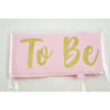BRIDE TO BE SATIN RIBBON DOUBLE FACE PINK 10X1,54CM - Image 5