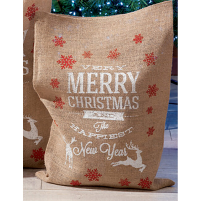 CHRISTMAS SACK JUTA ASSORTED
