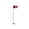 IRON FLOOR VELVET LAMP KAROL ASSORTED 35X20X152CM