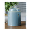 CERAMIC OIL BURNER (ASS.4 COLORS) 11X13.5CM
