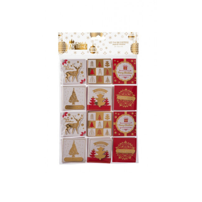 CHRISTMAS GREETING CARDS ASSORTED 24PCS - Image 3