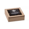 TEA BOX 4 COMPARTMENTS ASSORTED 18X18X6CM - Image 2