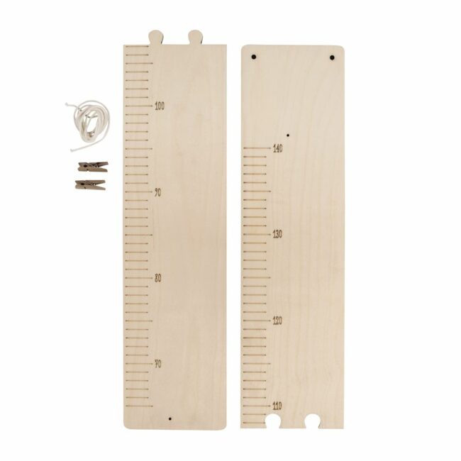 CK WOODEN MEASURING STICK NATURAL FROM 60 UP TO 140CM - Image 2