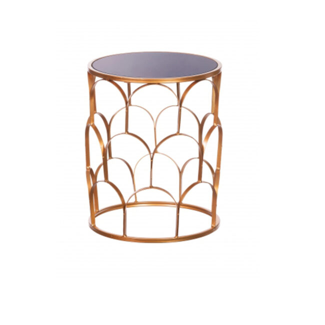 SET 2 IRON & GLASS COFFEE TABLES - Image 2