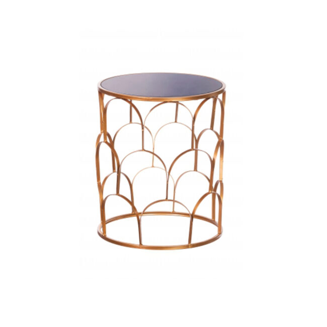 SET 2 IRON & GLASS COFFEE TABLES - Image 3