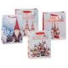 CHRISTMAS PAPER BAG ASSORTED 23X10X18CM - Image 2