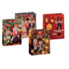 CHRISTMAS PAPER BAG ASSORTED 33X10X45.5CM - Image 2