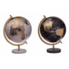DECORATIVE GLOBE WITH MARBLE BASE ASSORTED 22X30CM