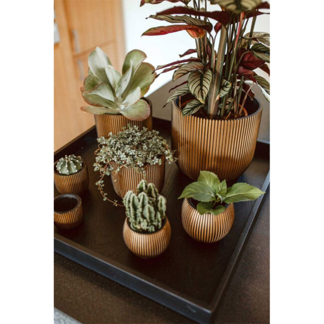 PLANTER BALL GROOVE BLACK - Image 8