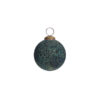 BAUBLE GLASS BLUE ASSORTED 7,75CM - Image 3