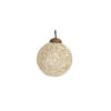 BAUBLE GLASS GOLD ASSORTED 7.75CM - Image 2