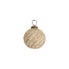BAUBLE GLASS GOLD ASSORTED 7.75CM - Image 4