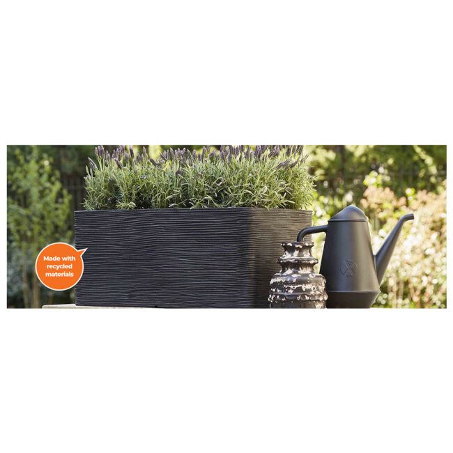 PLANTER SQUARE RIB NL ANTHRACITE - Image 7