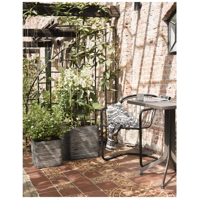 PLANTER SQUARE RIB NL ANTHRACITE - Image 5
