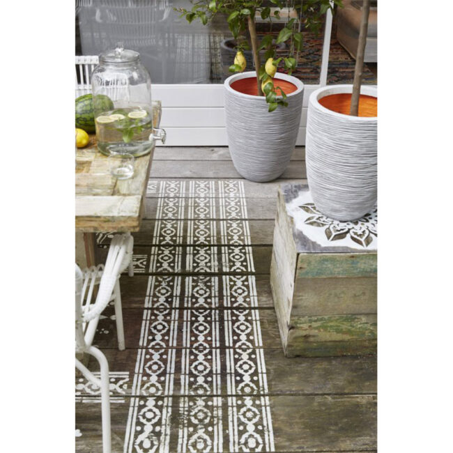 PLANTER ELEGANT LOW RIB NL 36X47CM ANTHRACITE - Image 3