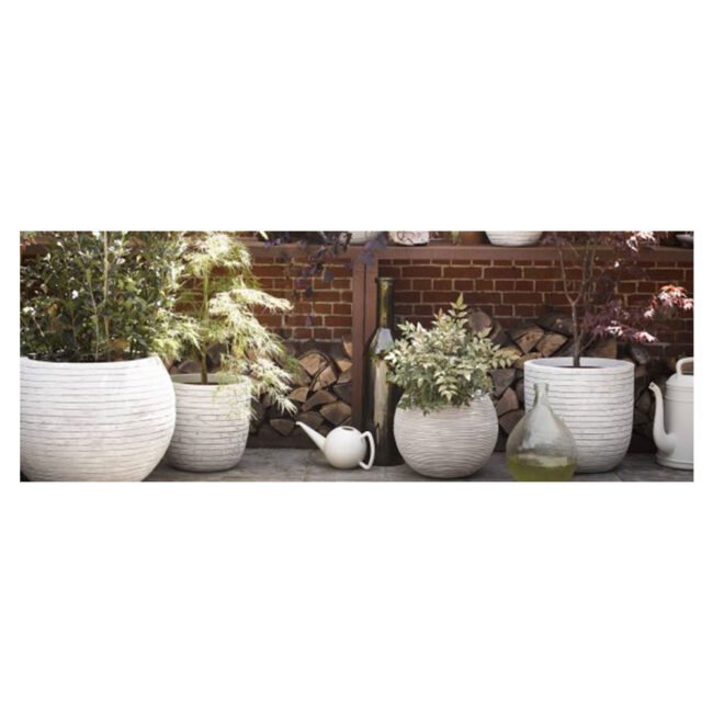 PLANTER BALL RIB NL 43X41CM ANTHRACITE - Image 7