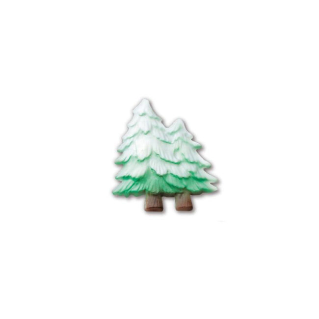 CHRISTMAS TREE PINE (ASS.4 DESIGNS) 7CM - Image 5