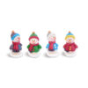 CHRISTMAS SUGAR SNOWMAN ASSORTED 6CM