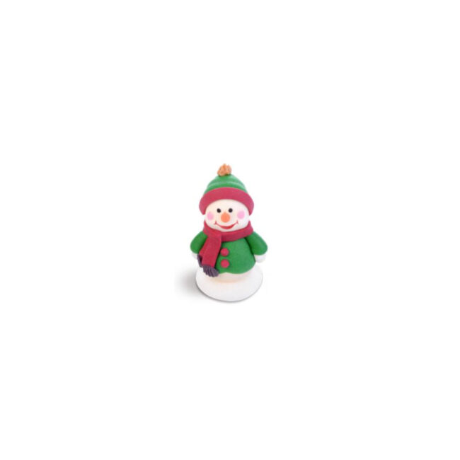 CHRISTMAS SUGAR SNOWMAN ASSORTED 6CM - Image 3