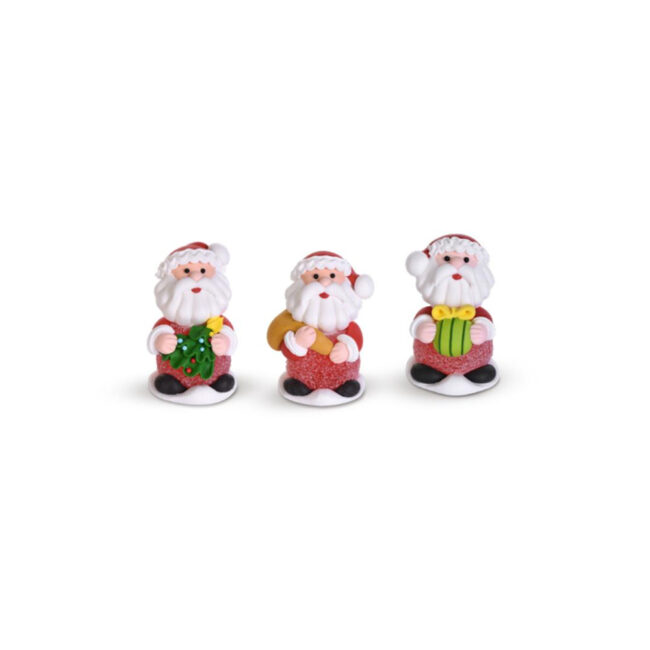 CHRISTMAS SANTA CLAUS ASSORTED 5CM