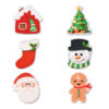 CHRISTMAS DECORATION ASSORTED 6CM