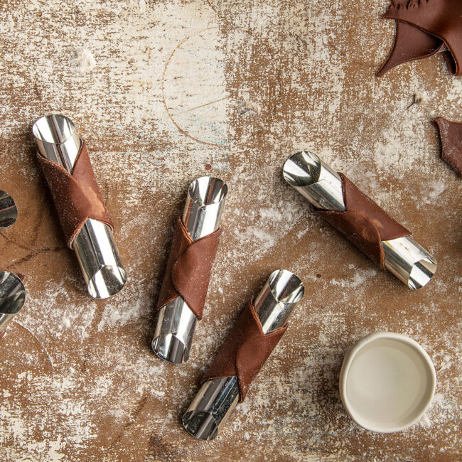 STAINLESS STEEL CANNOLI MOLDS D2X12CM 6PCS - Image 3