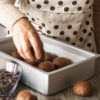RECTANGLE ANODIZED ALUMINIUM CAKE PAN 20X30X7.5CM - Image 2