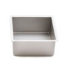 SQUARE ANODIZED ALUMINIUM PAN 20X20X10CM