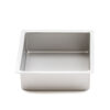 SQUARE ANODIZED ALUMINIUM PAN 25X25X10CM