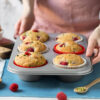PAN WITH 6 JUMBO MUFFIN CUPS D9X4.5CM - 34X22X4.5CM - Image 2