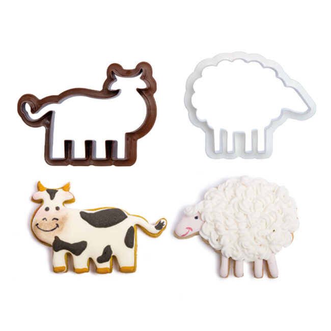 FARM ANIMALS COOKIE CUTTERS 4PCS - Image 3