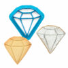 DIAMOND COOKIE CUTTER 6X6X2.2CM
