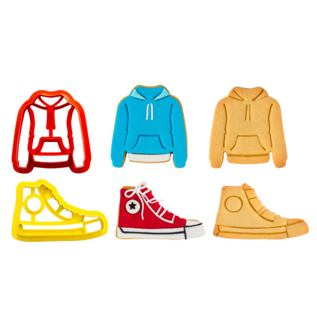 TEENAGER COOKIE CUTTERS 2PCS - Image 2