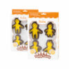 GINGERBREAD FAMILY COOKIE CUTTERS 4PCS - Image 2