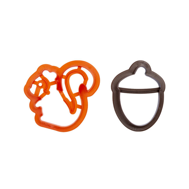 WOOD PLASTIC COOKIE CUTTERS