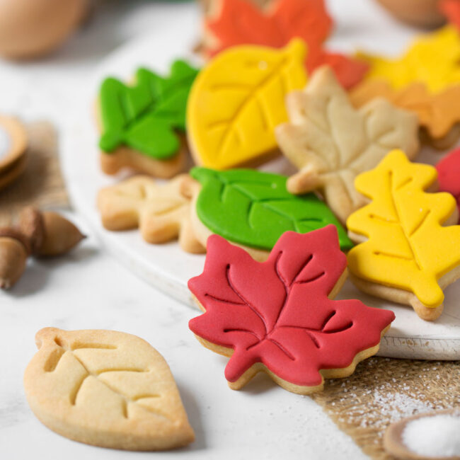 AUTUMN LEAVES PLASTIC COOKIE CUTTERS - Image 3