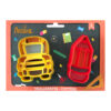 BACK 2 SCHOOL COOKIE CUTTERS 2PCS
