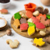 AUTUMN LEAVES MINI PLASTIC COOKIE CUTTERS - Image 3