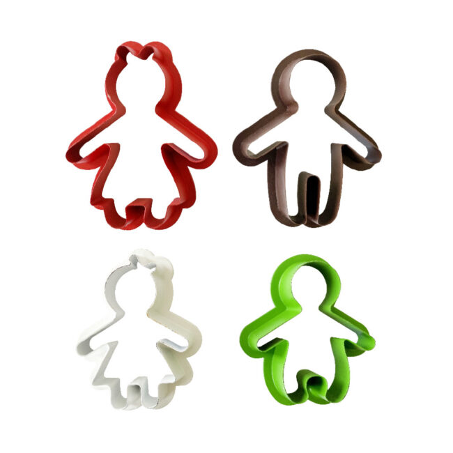GINGERBREAD FAMILY COOKIE CUTTERS