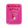 RECTANGLE COOKIE CUTTERS 1.5-3.5-5.5-7.5X2.2CM 4PCS