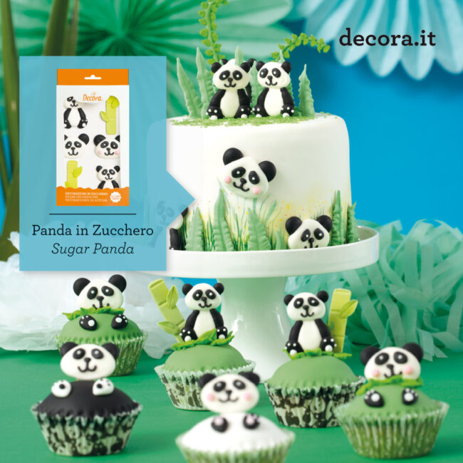 PANDA SUGAR DECORATIONS 1.5-3-4CM - Image 3