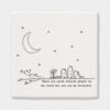 TWIG COASTER ''SEVEN BILLION PEOPLE'' 10X10X0.8CM